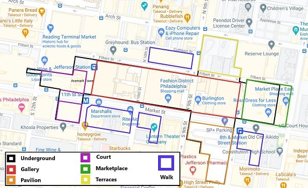 fashion district map