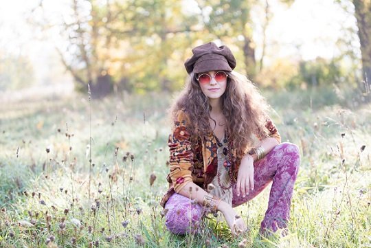 70s hippy fashion