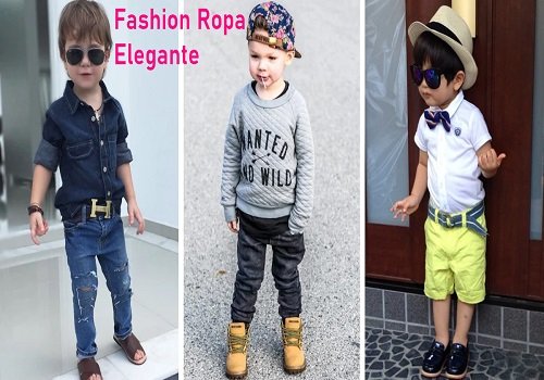 Fashion Ropa Elegante Para Niños Varones